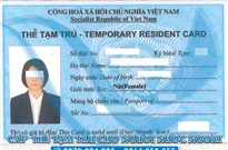 Kinh nghiệm làm thẻ tạm trú cho người nước ngoài