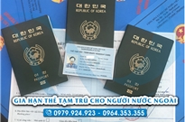 Thẻ tạm trú hết hạn trược giấy phép lao động thì phải làm gì ?